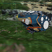 Flight scene setup